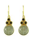 San Benito Lucia Earrings (Gold/Clear)